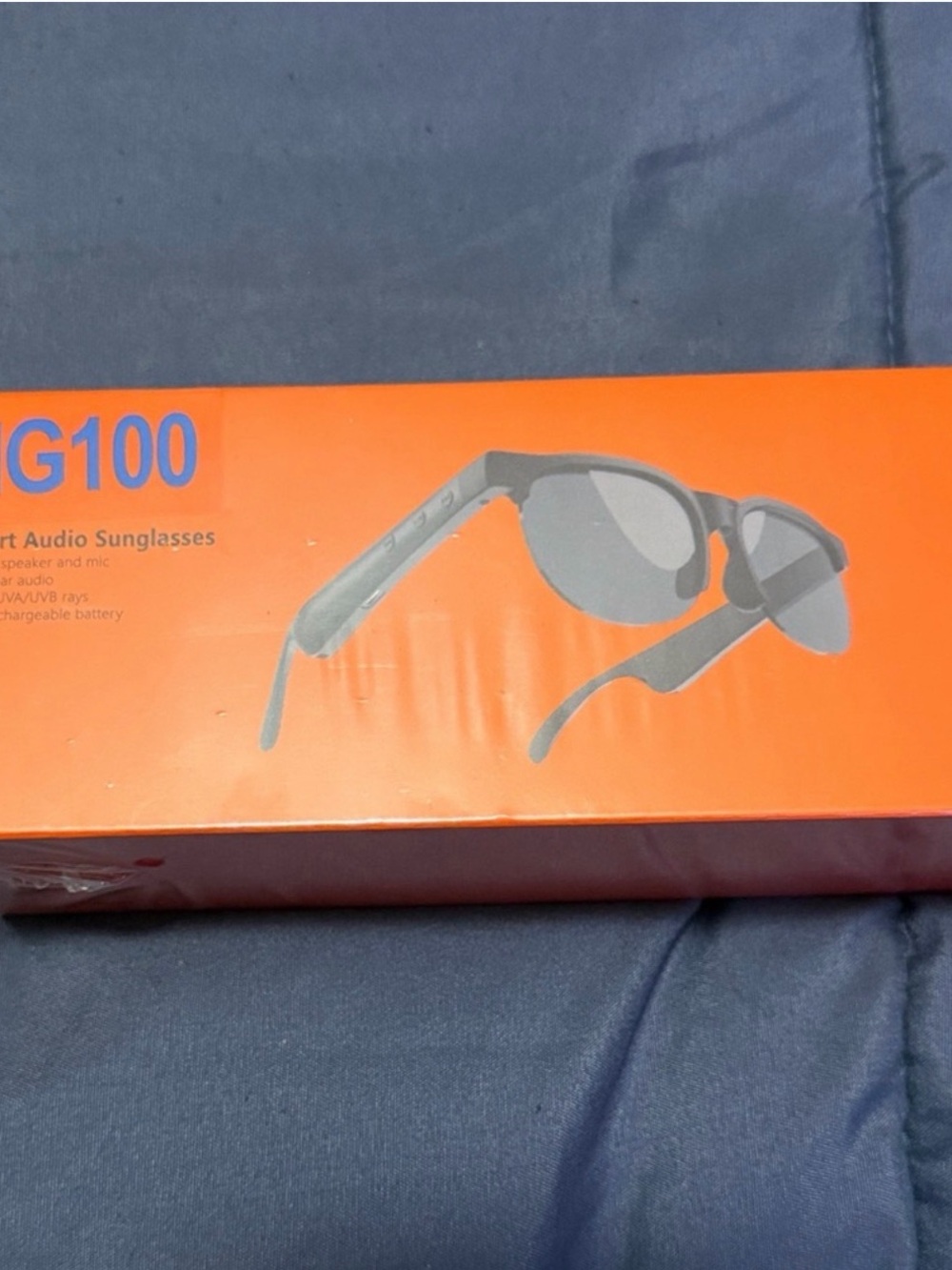 Bluetooth Audio Sunglasses — Gray - Picture 2 of 3